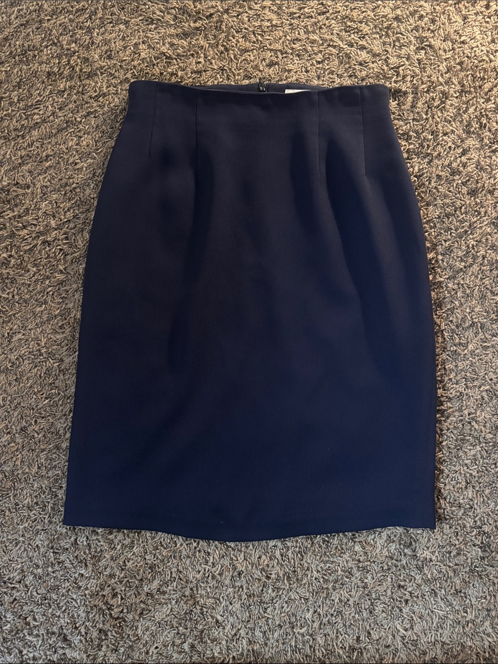 Anne Taylor navy blue pencil skirt